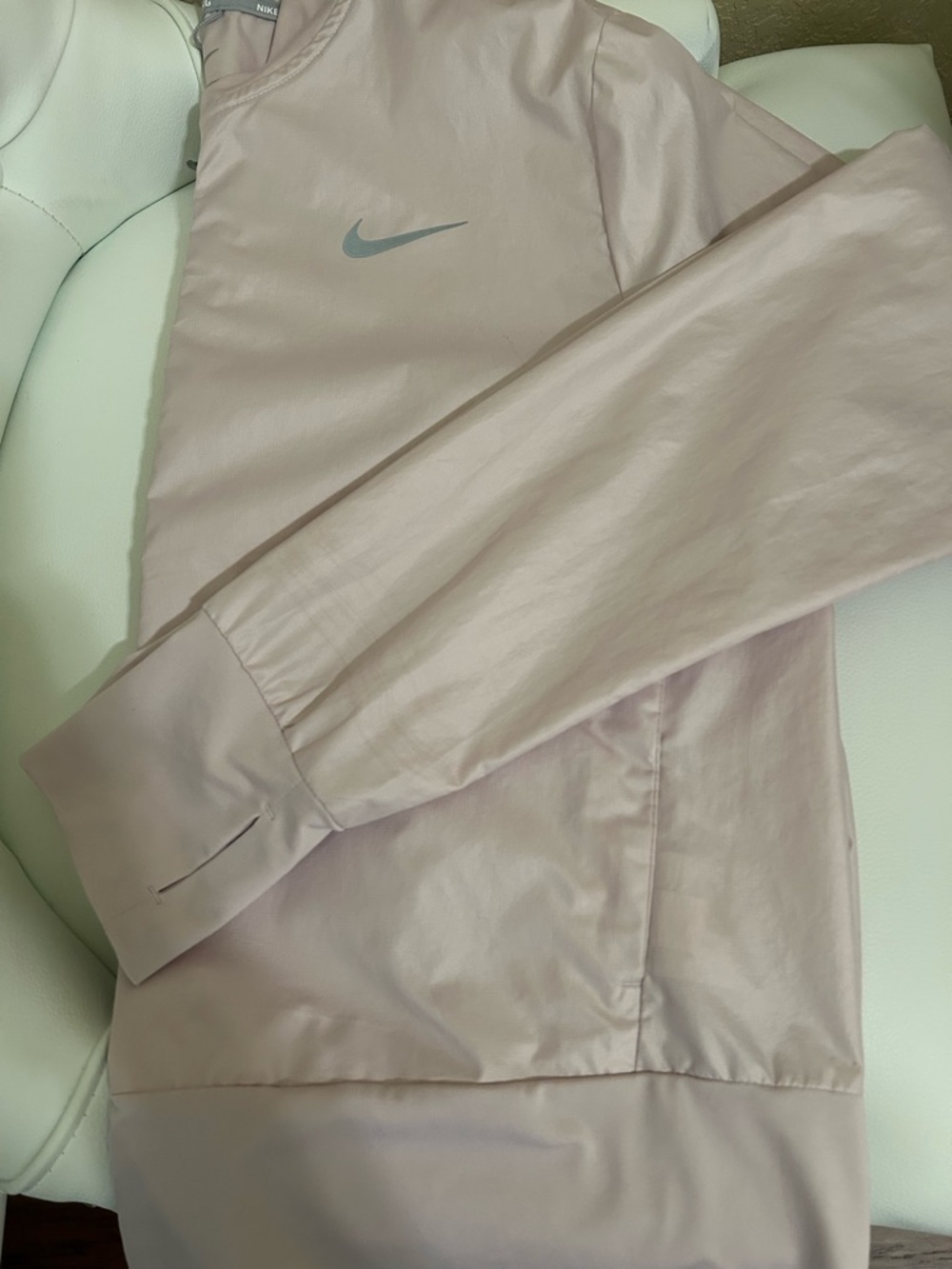 Nike Light Pink Long Sleeve windbreaker